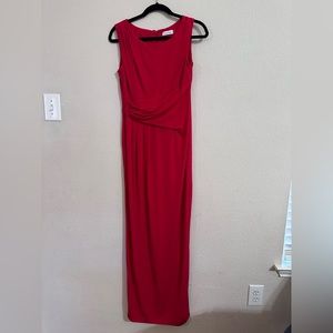 Calvin Klein formal evening gown sleeveless dress